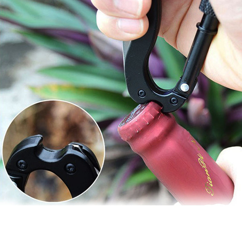 Miniatura 3 de Navaja Mosqueton Multiusos Tactico 119